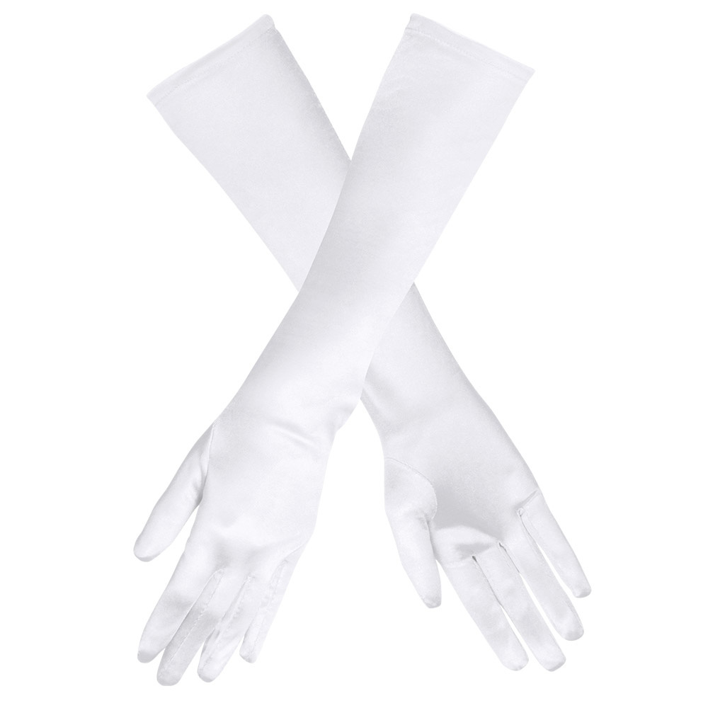 Handschoenen Wit elleboog Monte Carlo afbeelding