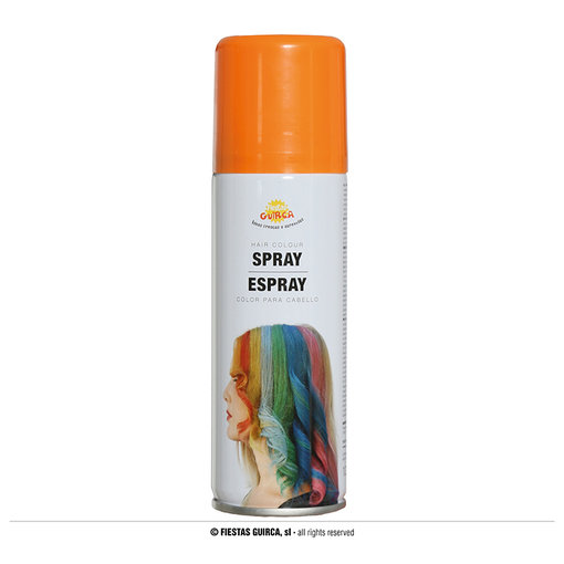 Haarspray oranje