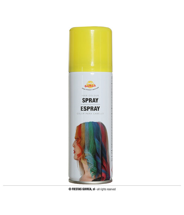 Haarspray geel