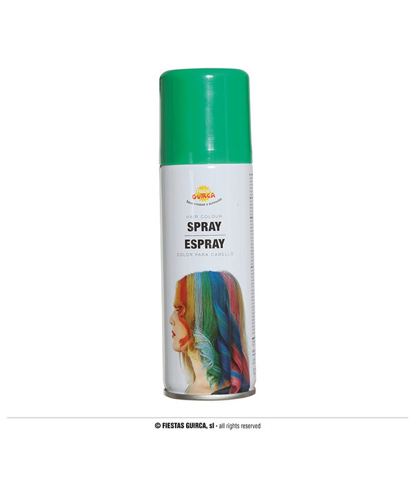 Haarspray groen