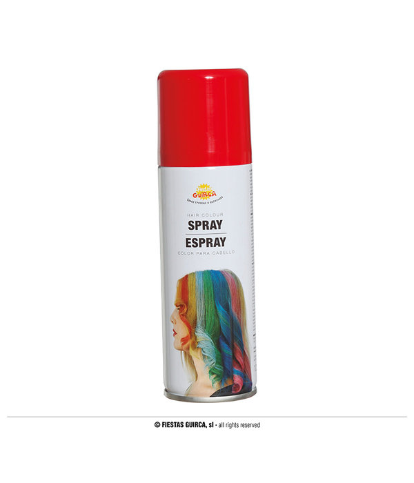 Haarspray rood 125ml