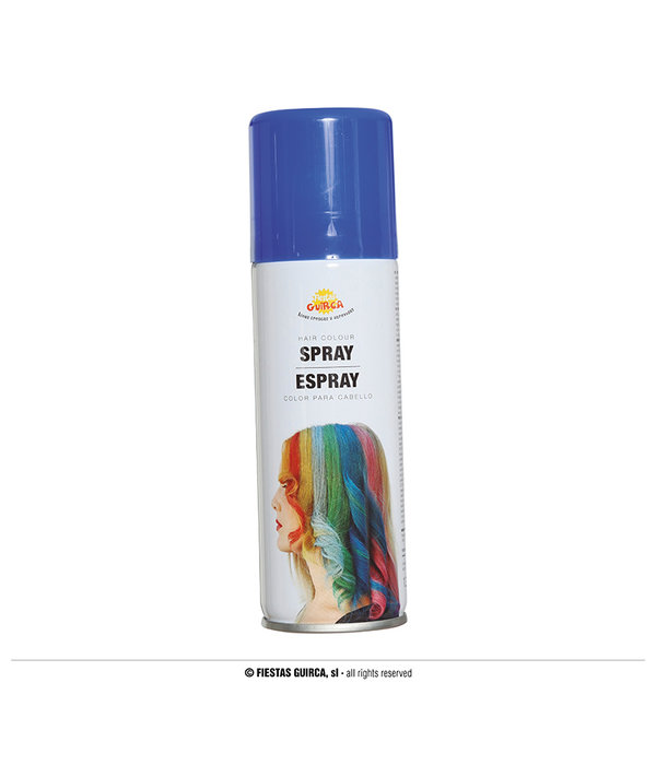 Haarspray blauw 125ml