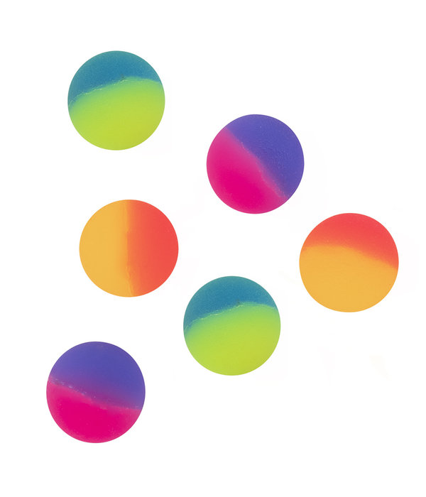 Set Regenboog Stuiterballen (6st)