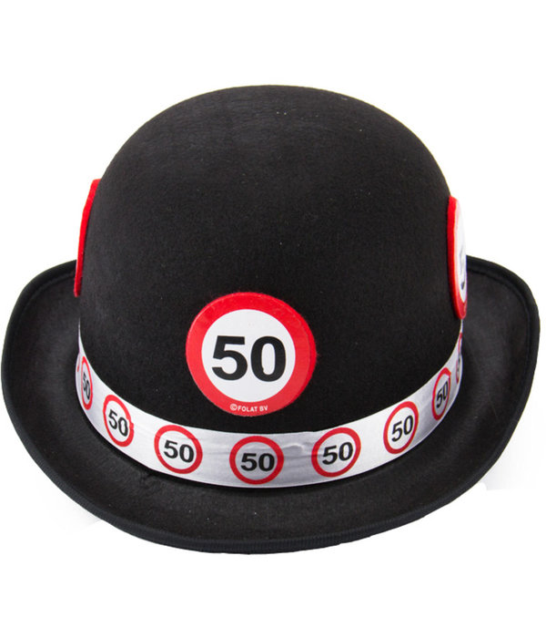 Bolhoed Verkeersbord 50 Jaar