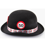 Bolhoed Verkeersbord 50 Jaar