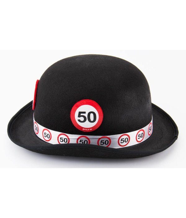 Bolhoed Verkeersbord 50 Jaar