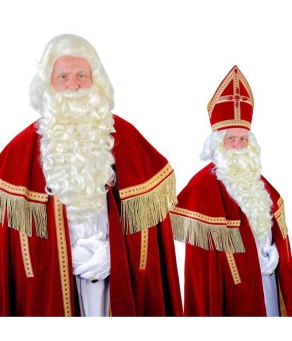 Baardstel TV-Sint Kanekalon (55cm)