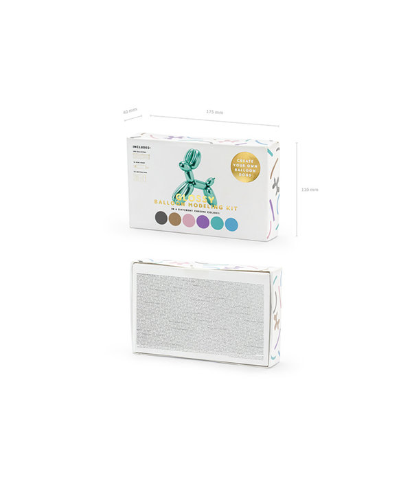 Modeleer Ballonnnen Glossy Glansend (30st)