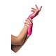Nethandschoenen vingerloos kort pink