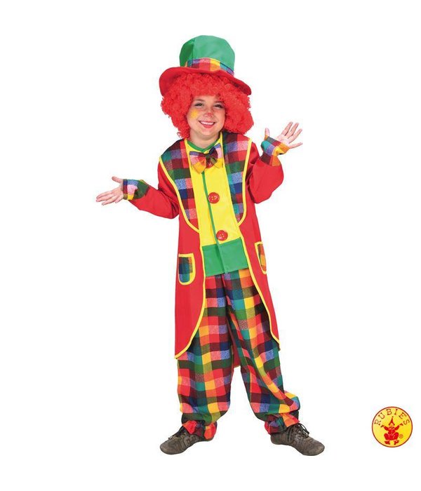 Clownspak Appie met hoed