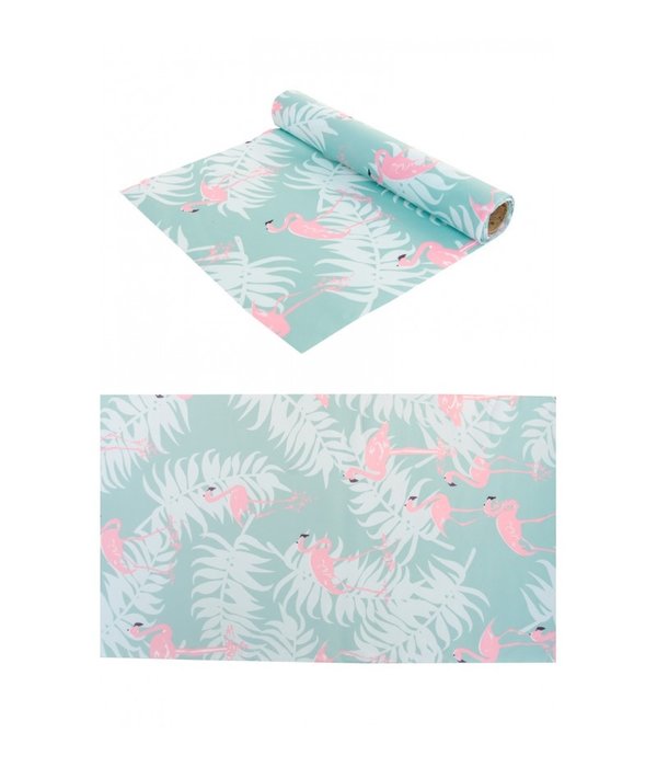 Rol Tafelloper Roze Flamingo (0,28x5m)
