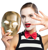 Gezichtsmasker Mime Goud