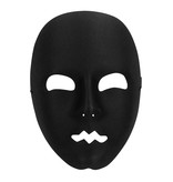 Gezichtsmasker Mime Zwart