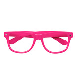 Partybril Neon Roze Zonder Glas