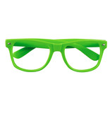 Partybril Neon Groen Zonder Glas
