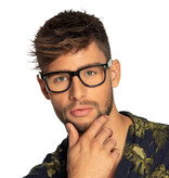 Partybril Zwart Zonder Glas