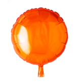 Folieballon Rond Oranje (45cm)