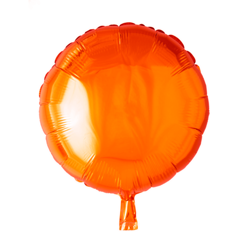 Folieballon Rond Oranje (45cm)
