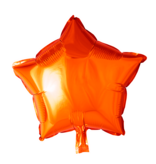 Folieballon Ster Oranje (45cm)