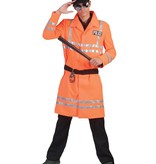 Oranje Politieman kostuum Ollie