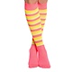 Kousen Neon Roze/Geel/Groen Bracha