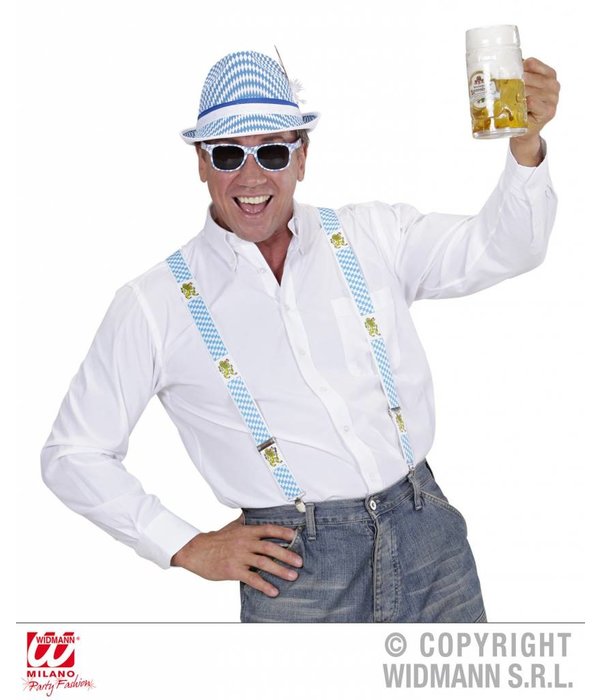 Beierse print Bril met donkere glazen