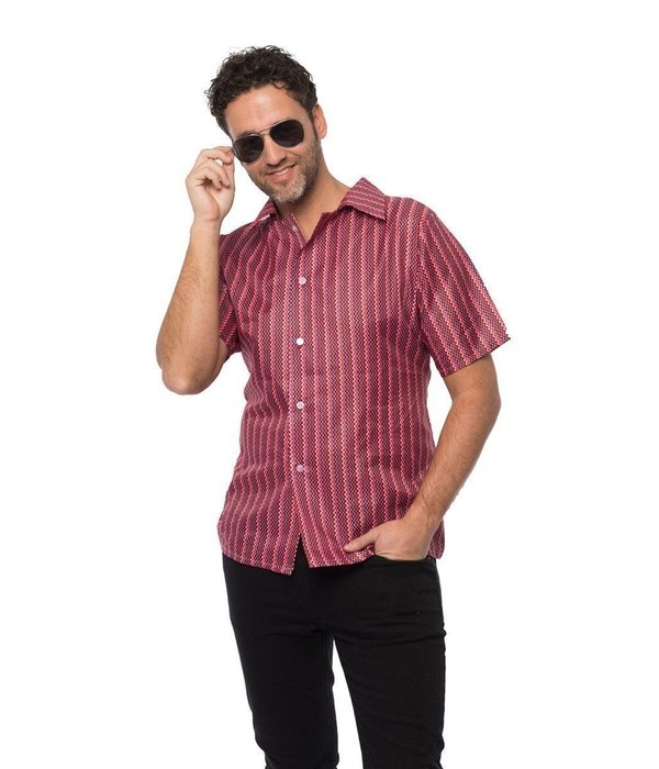 Retro 70's Blouse Rood