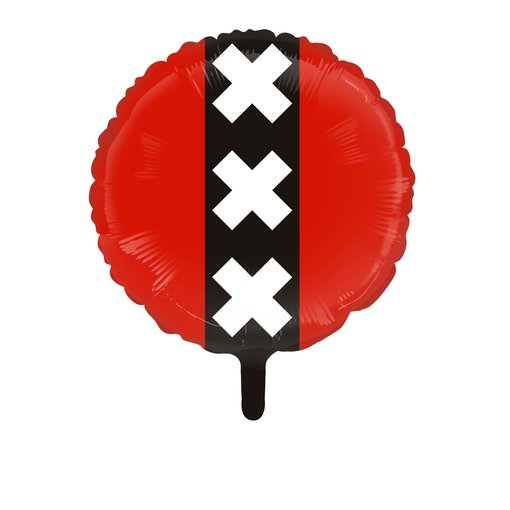 Folieballon Amsterdam (46cm)
