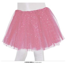 Tutu Roze Met Zilveren Sterren Kind