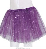 Tutu Paars Met Zilveren Sterren Kind