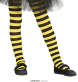 Panty Zwart/Geel Kind