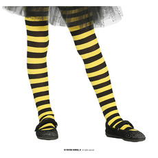 Panty Zwart/Geel Kind