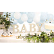 Houten Letters 'BABY'