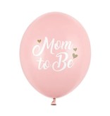 Ballonnen 'Mom To Be' Lichtroze (50st)