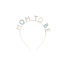 Diadeem 'Mom To Be' Blauw / Roze