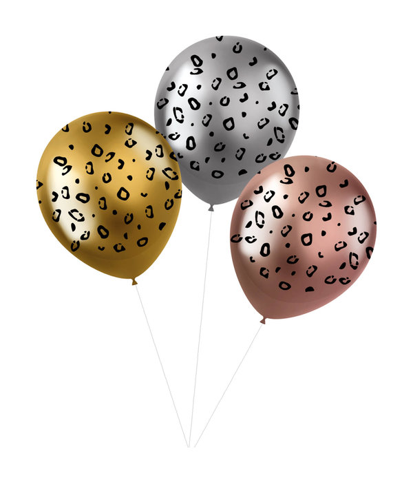 Shimmer Ballonnen Posh Panter (3st)