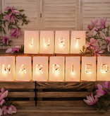 Papieren Lantaarns Just Married