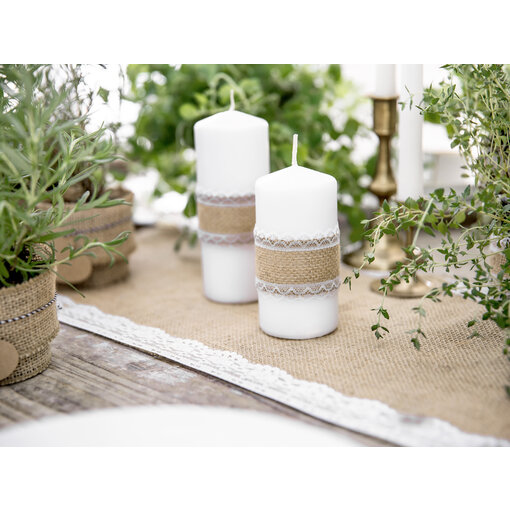 Rol Jute Lint met Kant (5m)