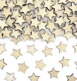Houten Confetti Sterren (50st)