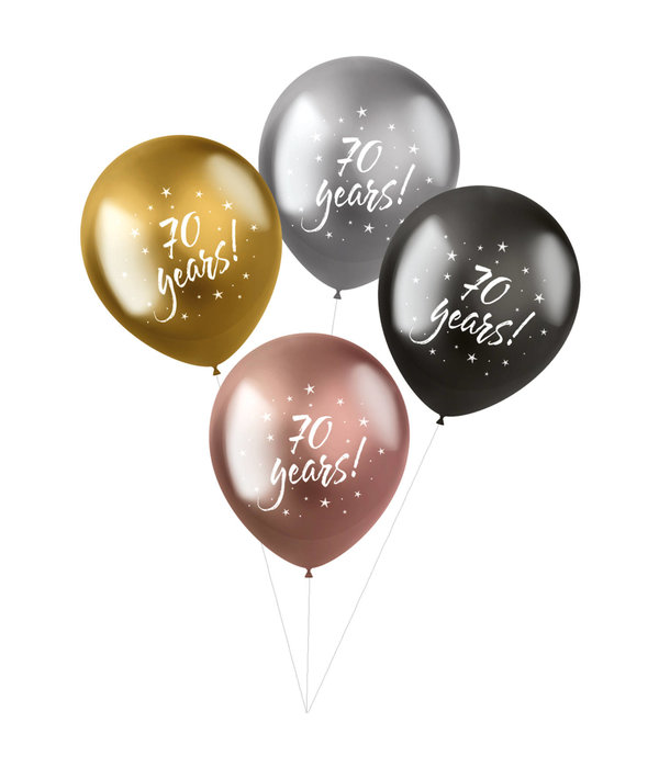 Shimmer Ballonnen '70 Years' (4st)