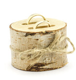 Houten Ringenhouder Bruiloft (6cm)