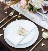 Houten Naamkaartjes In Hartvorm (10st)