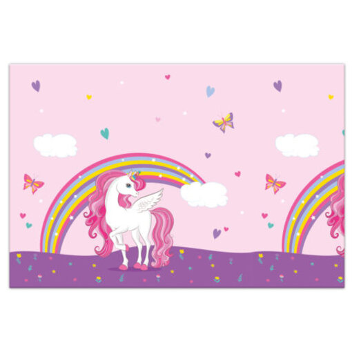 Tafelkleed Magic Unicorn Rainbow (120x180cm)