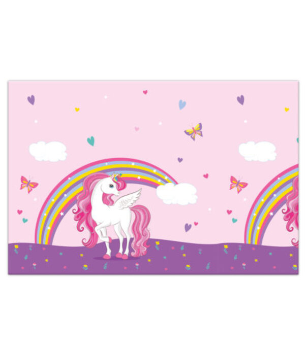 Tafelkleed Magic Unicorn Rainbow (120x180cm)