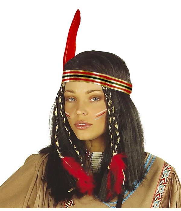 Indianen pruik Kimi