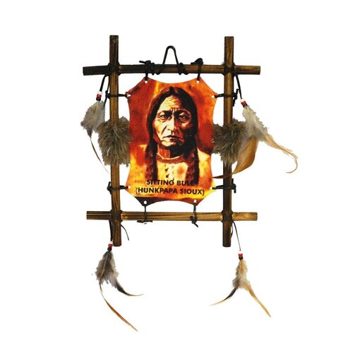 Wanddecoratie Indiaan Hunkpapa 25cm