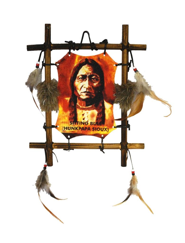 Wanddecoratie Indiaan Hunkpapa 25cm