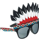 Feestbril Indiaan Redskin