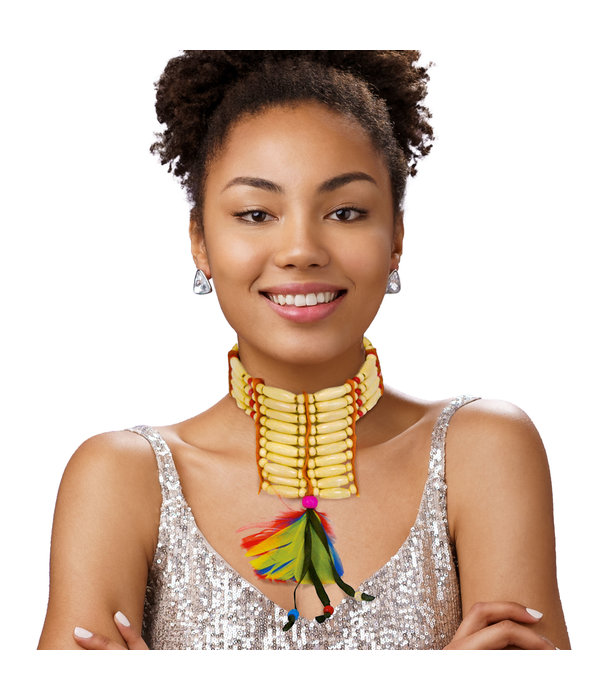 Halsketting Indiaan Hinun