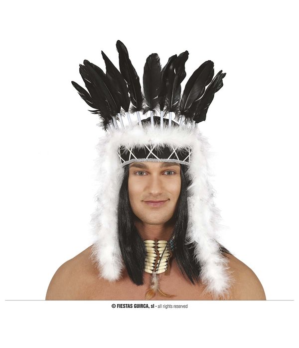 Indian Chief Hoofdtooi Pluim Veren
